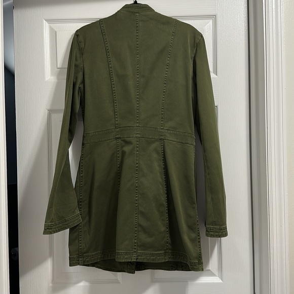 Balmain Cargo Style Khaki Dress - Army Green - Size 42 (US size 10) - Picture 7 of 9